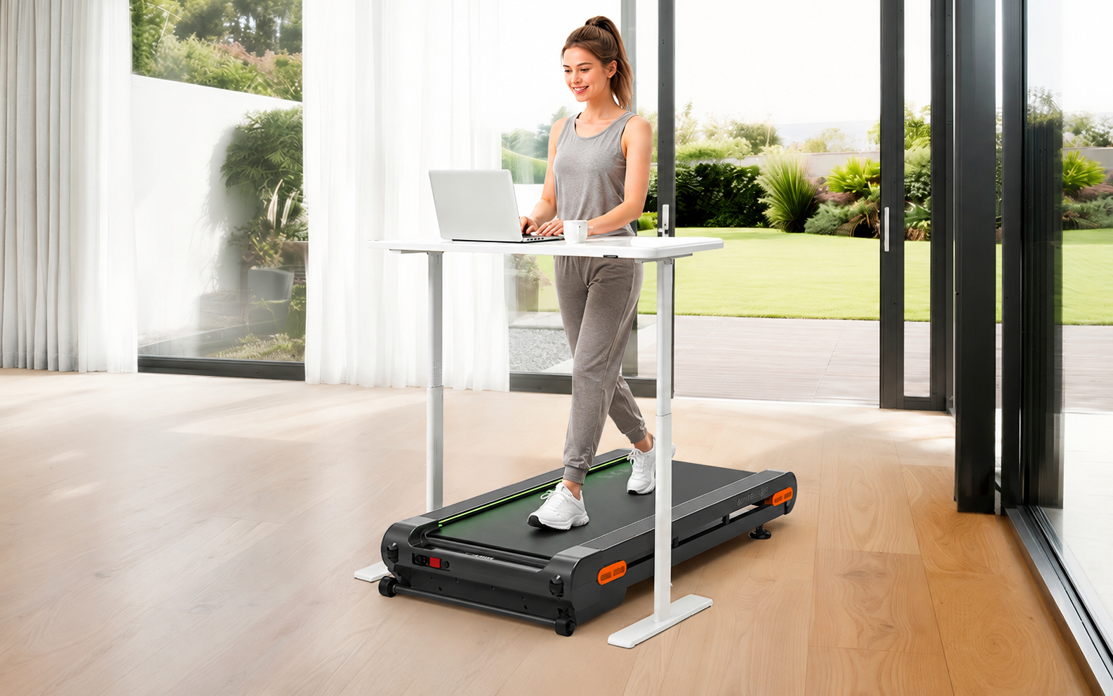 VitalWalk treadmill in a modern home
